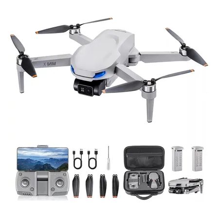 Drone S6s Mini Gps 5g Wifi Fpv Com 2 Baterias 4k Hd Câmera