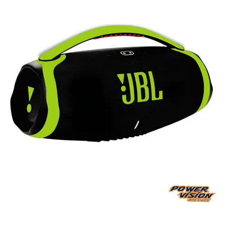 Adesivo Skin Personalizado Jbl Boombox 3 Verde Neon Cítrico