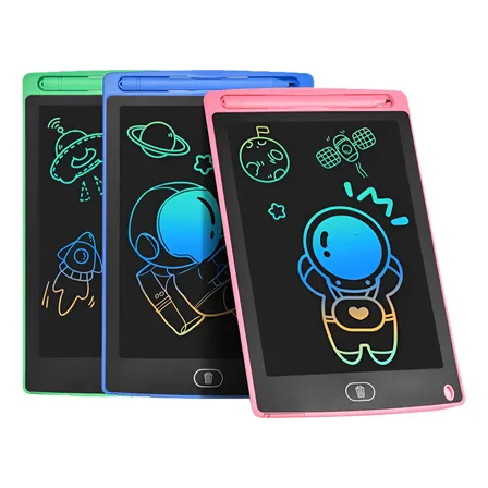 Kit 5 Unidades De Lousa Mágica Tela Lcd 8.5 Polegadas