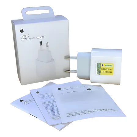 Fonte Carregador 20w Original Apple 15 E 16 Turbo Usb-c