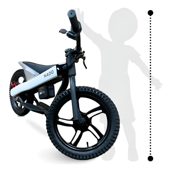 Bicicleta Elétrica Criança Nado Shark Lítio Infantojuvenil