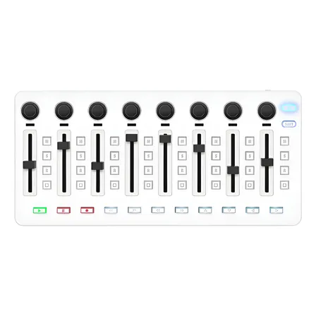 Console De Mixagem Midi Controller Midi Com 43 Botões 8 Botõ
