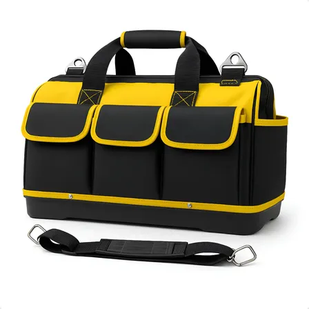 Mochila Bolsa Ferramentas Profissional Oxford Base Reforçada