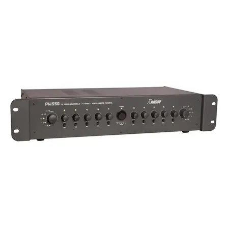Amplificador De Potência Nca Pw550 10 Canais Distintos 300w