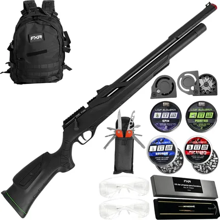 Carabina Pressão Pcp Fxr T-rex 5,5mm Válvula Reg Monte Carlo