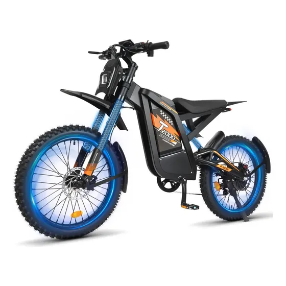 Bike Eletrica Gt2000 48v30ah 120km Bateria Removivel 24 Pol.