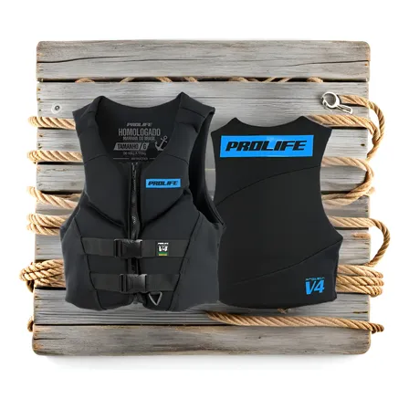 Colete Salva Vidas Jet Ski Neoprene Homologado V4 Prolife