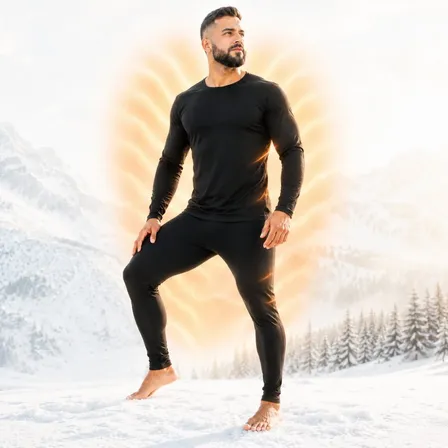 Segunda Pele Térmica Calça + Blusa Frio Intenso Flanelada