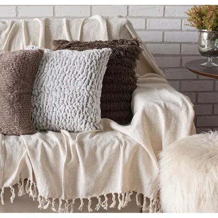 Manta Para Sofá Chic Decorativa 2,20x1,50 Envio Imediato
