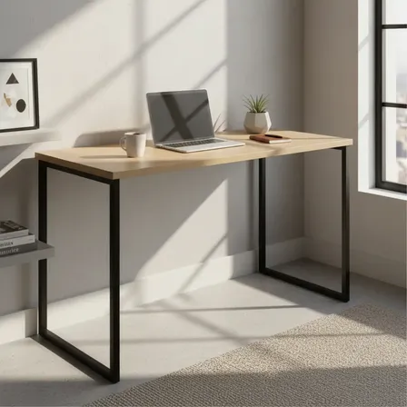 Mesa P/ Escritório Estilo Industrial 120x60 Vintage Diretor