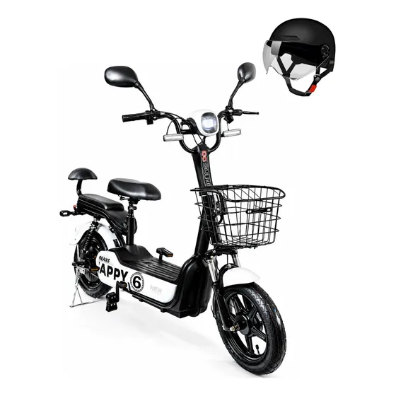Bicicleta Elétrica Happy Beans 500w 32km/h Aro 14
