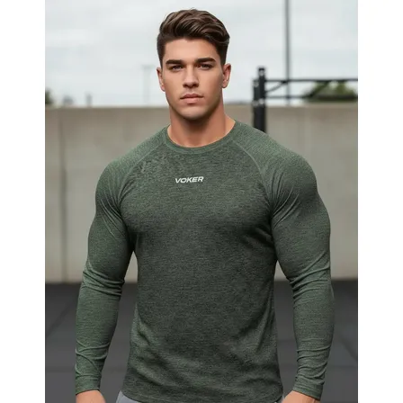 Camiseta Raglan Térmica Segunda Pele Proteção Uv Dry Fit