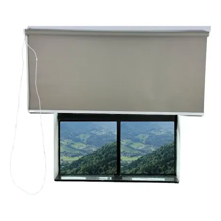 Cortina Persiana Rolo Blackout L 1,40x1,40 A Pronta