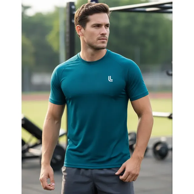 Camiseta Lupo Masculina Academia Dry Fit Fitness Sport