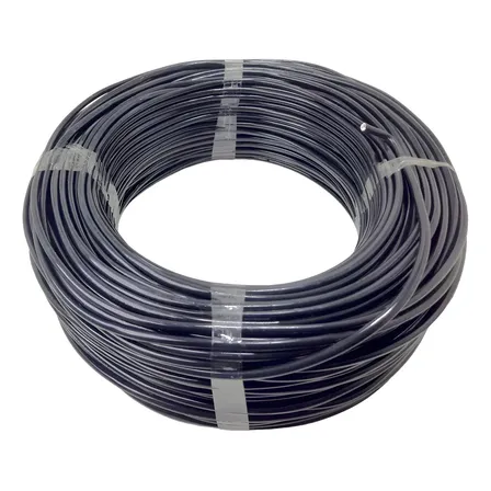 Cabo Unipolar 2.5mm² Alucobre Preto Com 100 Metros