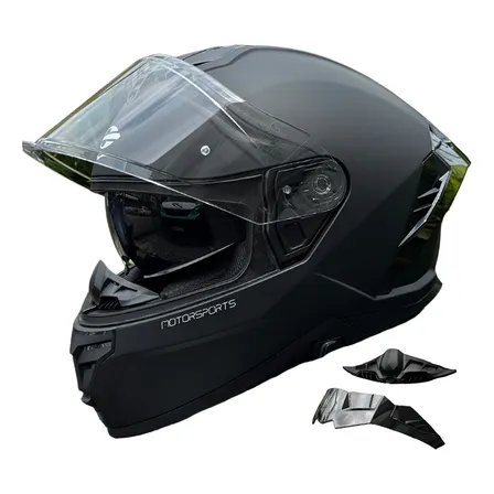 Capacete Integral Mormaii Preto Fosco Intercomunicador