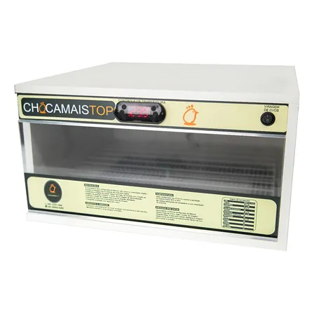 Chocadeira Eletrica 56 Ovos Com Ovoscopio Chocamaistop
