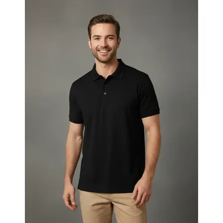 Camiseta Camisa Polo Masculina Básica Uniforme Lisa Gola