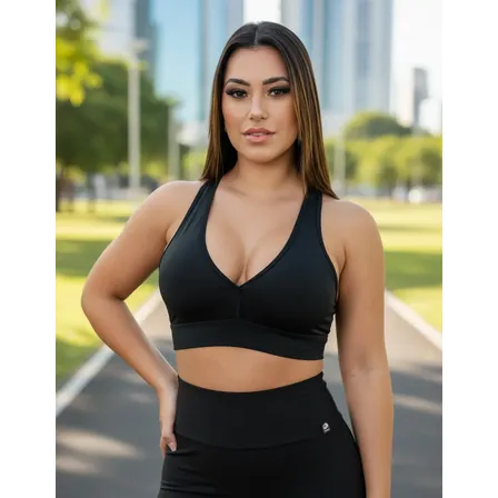 Kit 2 Top Nadador Academia Fitness ,liso C/bojo Para Malhar