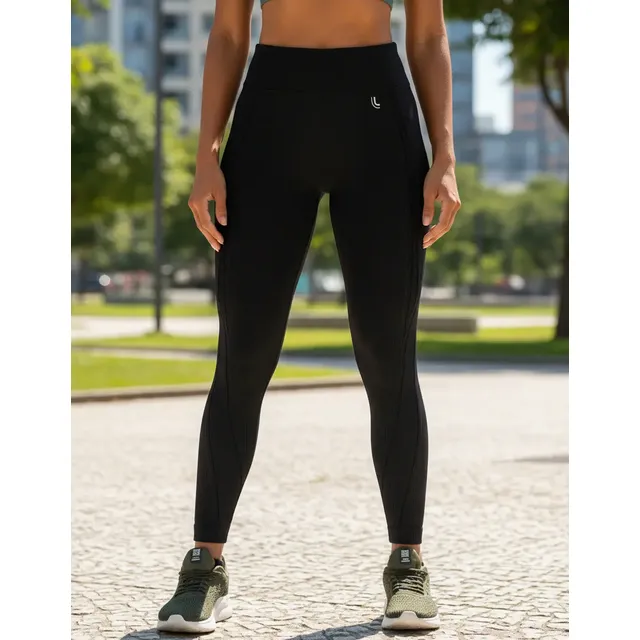 Calça Legging Lupo Max Feminino Cintura Alta Empina Bumbum