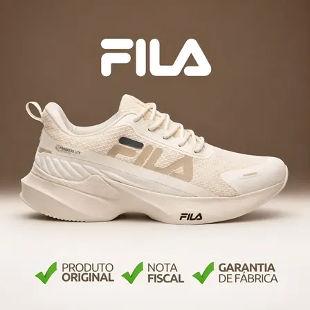 Tênis Fila Feminino Progress Lite Esportivo Oferta