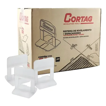 Espaçador Nivelador Smart P Porcelanato Piso 500 Pç-cortag