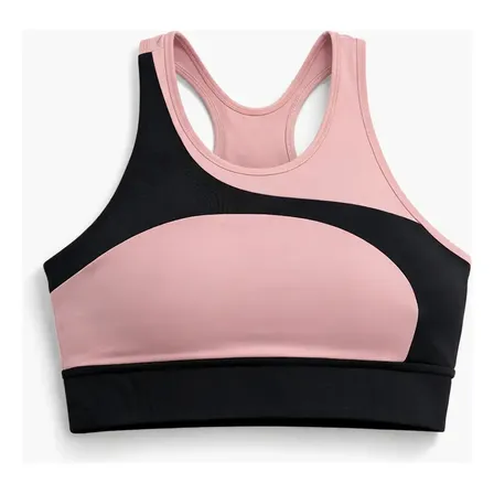 Top Fitness Feminino Alta Sustentação Duplo Tecido Academia