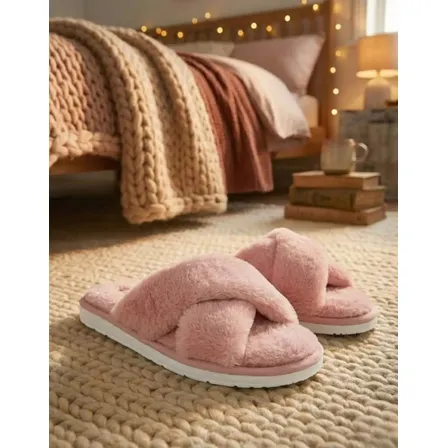 Pantufa Feminina Chinelo De Quarto Macio E Aconchegante