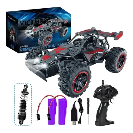 Carrinho Controle Remoto 4x4 Recarregável Off Road Brinquedo