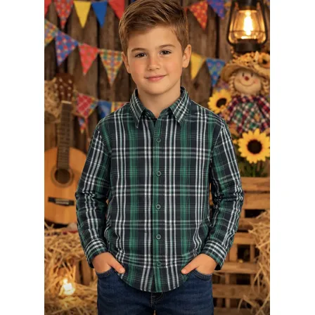 Camisa Xadrez Infantil