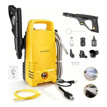 Lavadora Alta Pressão Portátil Economica Potente 1400w 220v