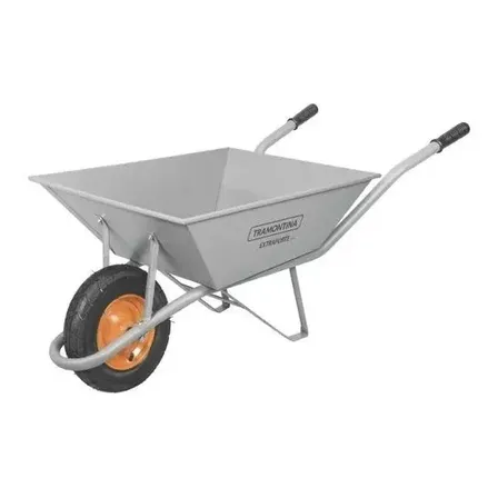 Carrinho Mão Tramontina Pneu Camara 65l Carriola Extraforte