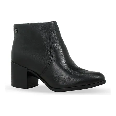 Bota Bottero Confort Couro Legitimo Salto Bloco Envio Rapido