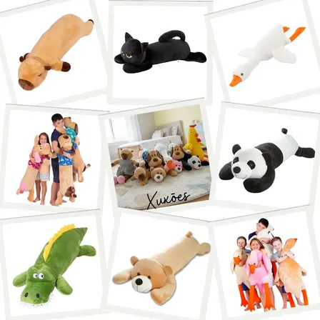 Xuxão Animais Gigante Infantil Travesseiro Antialérgico