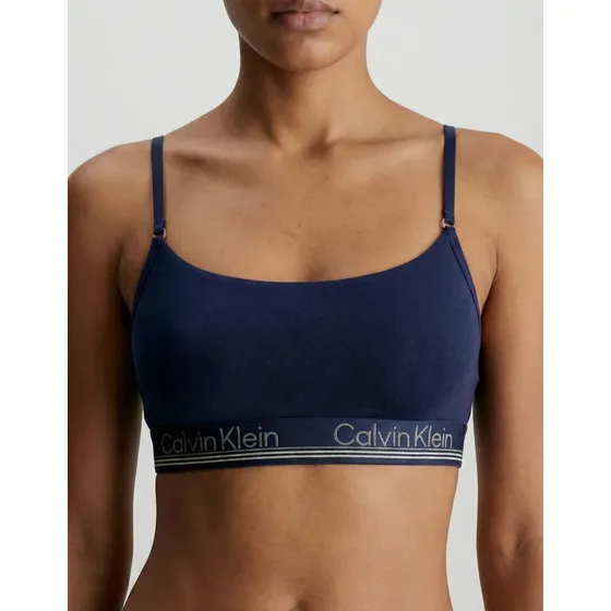 Top Sutiã Calvin Klein Algodão Cotton Costas Naked Original