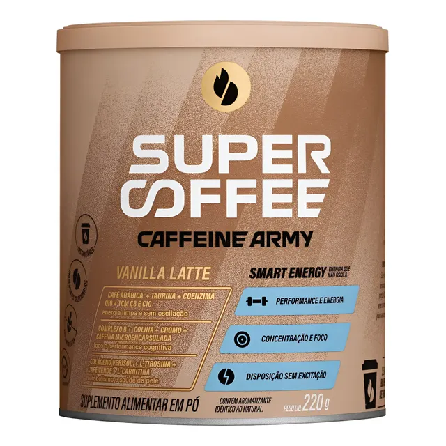 Supercoffee Original Coq10 Taurina Vitamina B12 Cromo 220g
