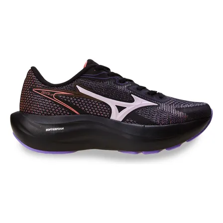 Tênis Feminino Virtue 2 Esportivo Para Corrida Mizuno Preto Lisa 34 Br
