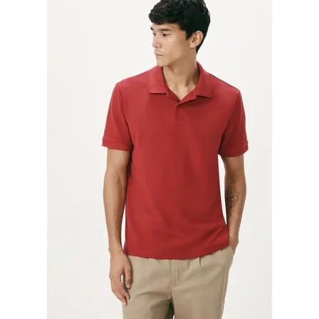 Camisa Polo Básica Masculina Manga Curta Em Piquet Hering
