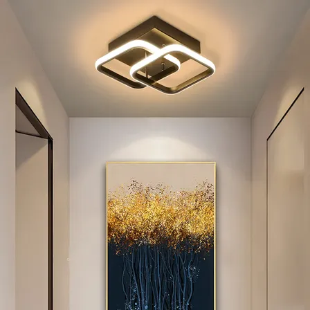 Luminária De Teto Moderna,3 Em 1 Lustre Led Para Quarto Sala