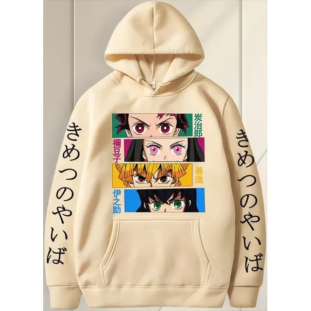 Blusa De Frio Moletom Estampa Top Demon Slayer Anime - Bt573