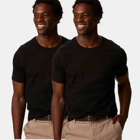 Kit 2 Camisetas Malwee Masculina Algodão Original Básica