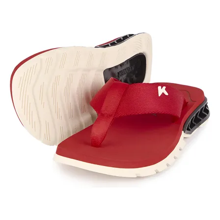 Chinelo Kenner Rakka Vermelho/bco/preto Original
