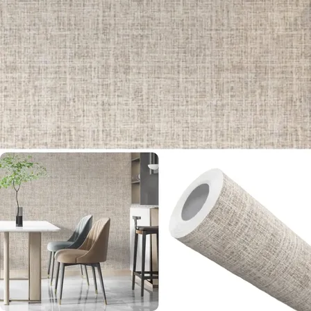 Papel Parede Adesivo Linho Texturizado Autocolante Lavável