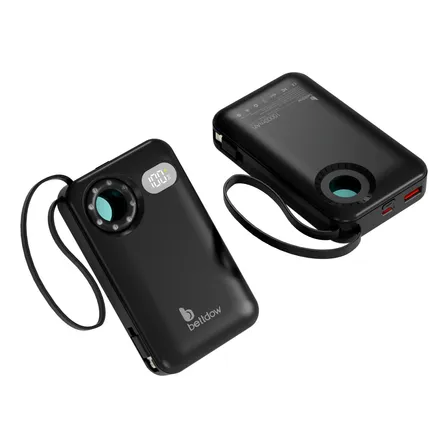 Power Bank 10000mah Anti-espionagem Rápida 22.5 Pd Ar Livre