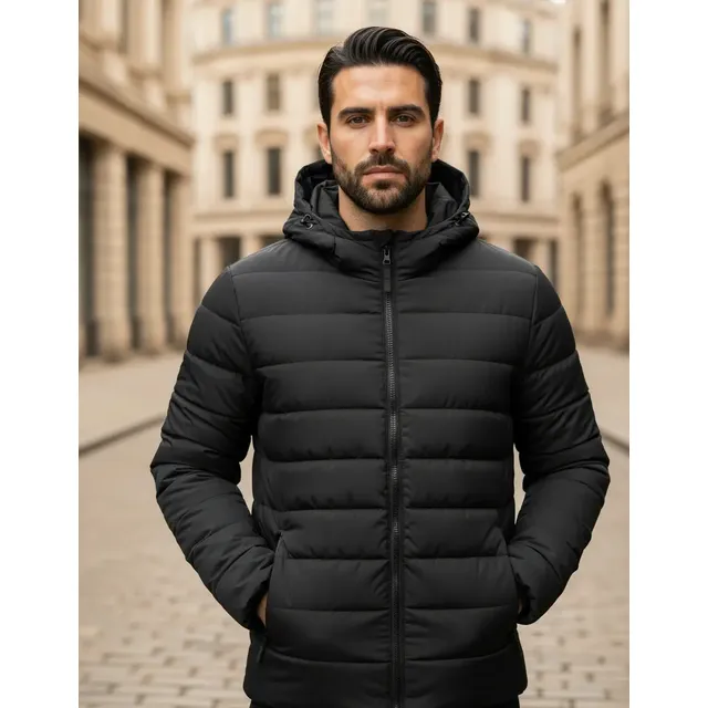 Jaqueta Puffer De Frio Intenso Blusa Impermeável Inverno