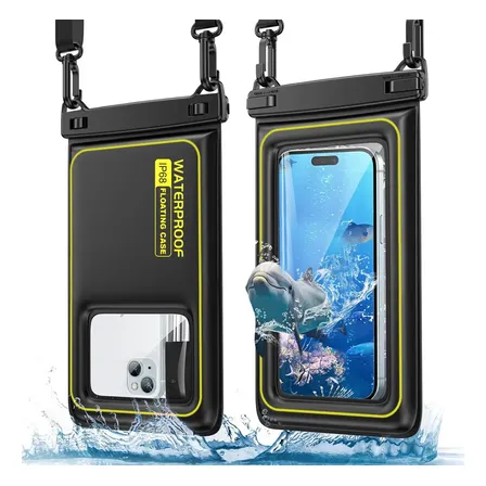 Bolsa De Telefone À Prova D'água Flutuante Cordão Ajustável