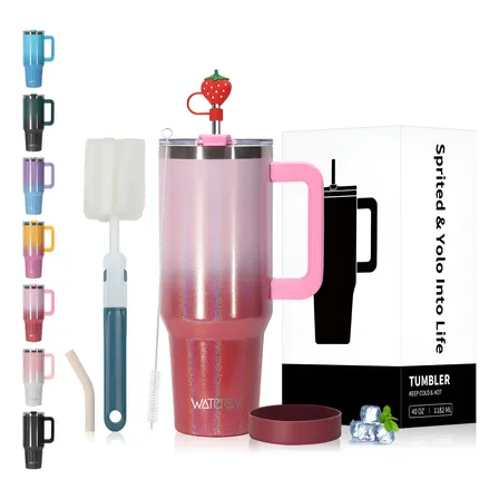 Caneca Térmica Dupla Tampa 1182ml Antiderrapante Viagem