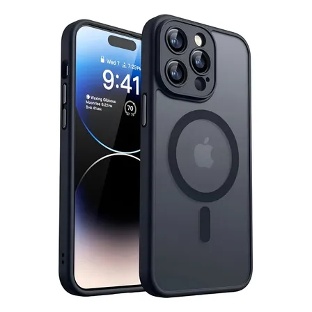 Capa Capinha Magsafe Fosca Premium P/ iPhone Proteção Câmera