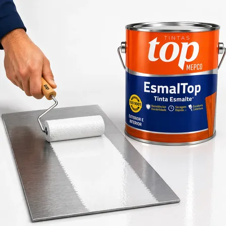 Esmalte Sintético 3,6l Mepco Alta Cobertura Brilho Intenso