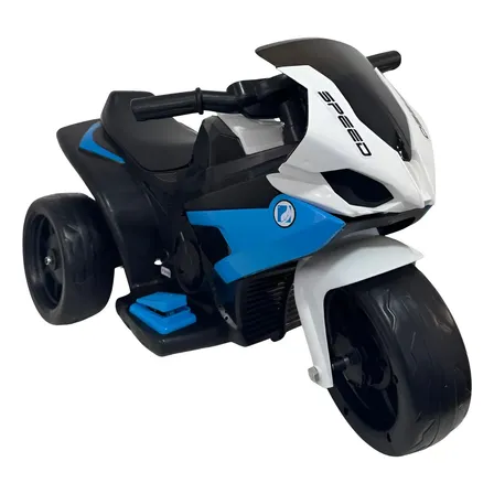 Moto Esportiva Infantil Mini Elétrica Vermelho Azul Bivolt